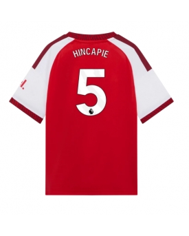 Billige Fotballdrakt Arsenal Piero Hincapie #5 Replika Hjemmedraktsett Barn 2026-27 Kortermet (med bukser)